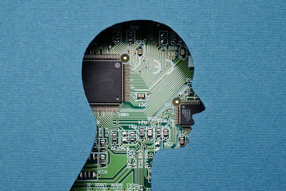 Un cerveau d'intelligence artificielle